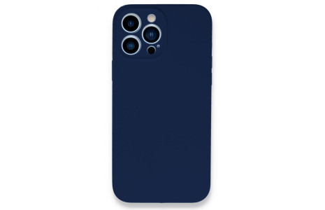 Newface iPhone 13 Pro Max Kılıf Lansman Legant Silikon - Lacivert
