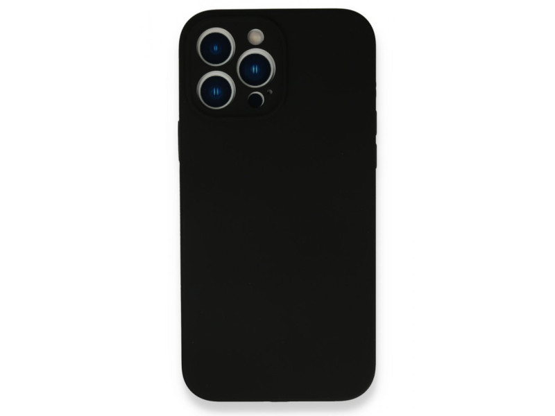 Newface iPhone 13 Pro Max Kılıf Lansman Legant Silikon - Siyah