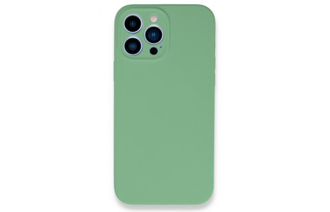 Newface iPhone 13 Pro Max Kılıf Lansman Legant Silikon - Yeşil