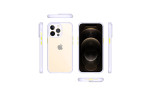 Newface iPhone 13 Pro Kılıf Miami Şeffaf Silikon - Lila