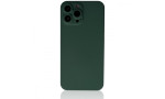 Newface iPhone 13 Pro Max Kılıf 360 Hayalet Full Body Silikon Kapak - Yeşil