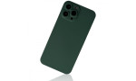 Newface iPhone 13 Pro Max Kılıf 360 Hayalet Full Body Silikon Kapak - Yeşil