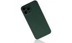 Newface iPhone 13 Pro Max Kılıf 360 Hayalet Full Body Silikon Kapak - Yeşil