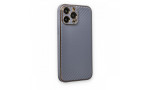 Newface iPhone 13 Pro Max Kılıf Coco Karbon Silikon - Gri