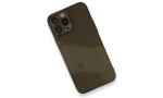 Newface iPhone 13 Pro Max Kılıf Fly Lens Silikon - Siyah