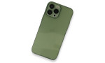 Newface iPhone 13 Pro Max Kılıf Fly Lens Silikon - Yeşil