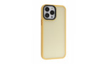 Newface iPhone 13 Pro Max Kılıf Gentle Silikon - Gold