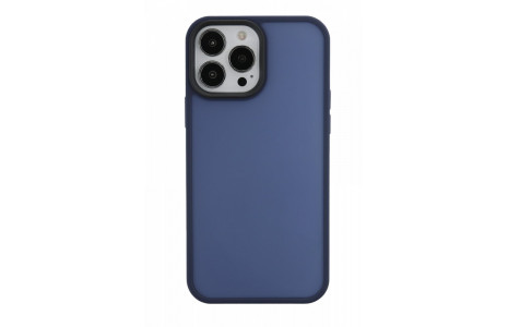 Newface iPhone 13 Pro Max Kılıf Gentle Silikon - Mavi