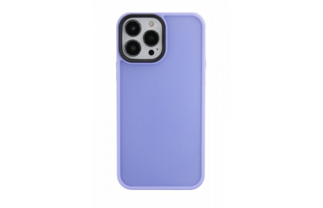 Newface iPhone 13 Pro Max Kılıf Gentle Silikon - Mor