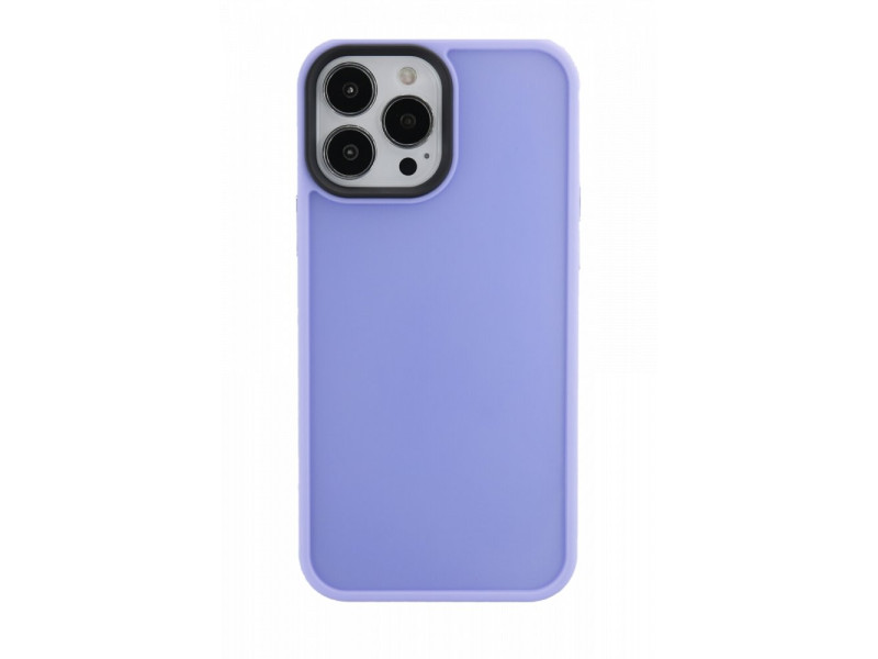 Newface iPhone 13 Pro Max Kılıf Gentle Silikon - Mor