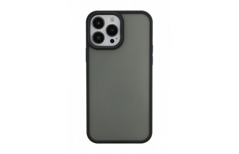 Newface iPhone 13 Pro Max Kılıf Gentle Silikon - Siyah