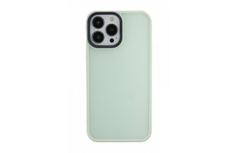 Newface iPhone 13 Pro Max Kılıf Gentle Silikon - Yeşil