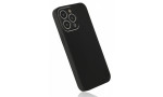 Newface iPhone 13 Pro Max Kılıf Glass Kapak - Siyah