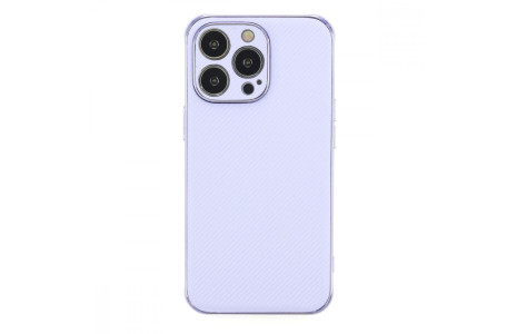 Newface iPhone 13 Pro Max Kılıf Harbon Silikon - Mor