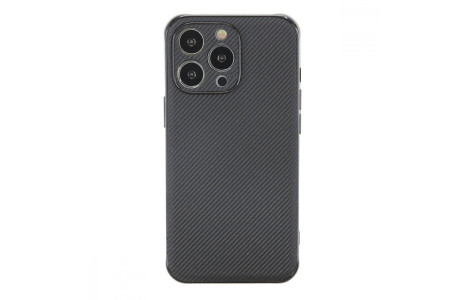 Newface iPhone 13 Pro Max Kılıf Harbon Silikon - Siyah
