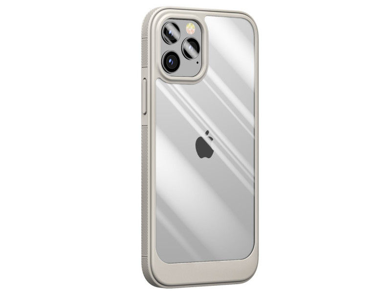Newface iPhone 13 Pro Max Kılıf Lion Silikon - Beyaz