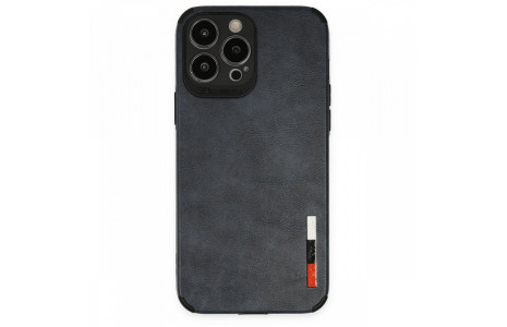 Newface iPhone 13 Pro Max Kılıf Loop Deri Silikon - Lacivert