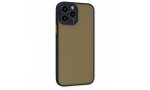 Newface iPhone 13 Pro Max Kılıf Montreal Silikon Kapak - Lacivert