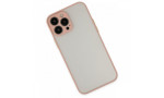 Newface iPhone 13 Pro Max Kılıf Montreal Silikon Kapak - Pembe