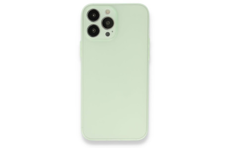 Newface iPhone 13 Pro Max Kılıf Puma Silikon - Açık Yeşil