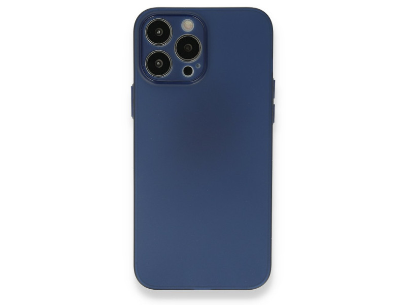 Newface iPhone 13 Pro Max Kılıf Puma Silikon - Mavi
