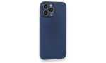 Newface iPhone 13 Pro Max Kılıf Puma Silikon - Mavi
