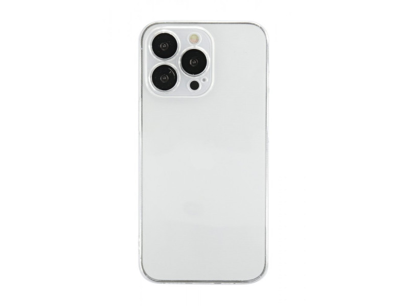 Newface iPhone 13 Pro Max Kılıf Razer Lensli Silikon - Şeffaf