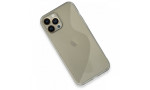 Newface iPhone 13 Pro Max Kılıf S Silikon - Gri