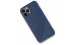 Newface iPhone 13 Pro Max Kılıf S Silikon - Mavi