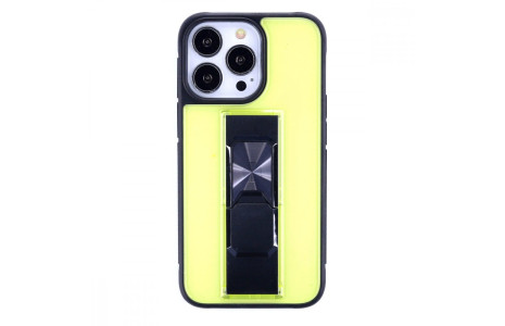 Newface iPhone 13 Pro Max Kılıf Toronto Silikon - Sarı
