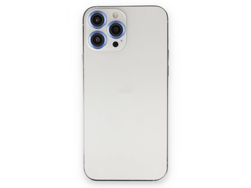 Newface iPhone 13 Pro Metal Kamera Lens - Mavi