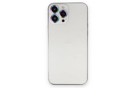 Newface iPhone 13 Pro Metal Kamera Lens - Rainbow