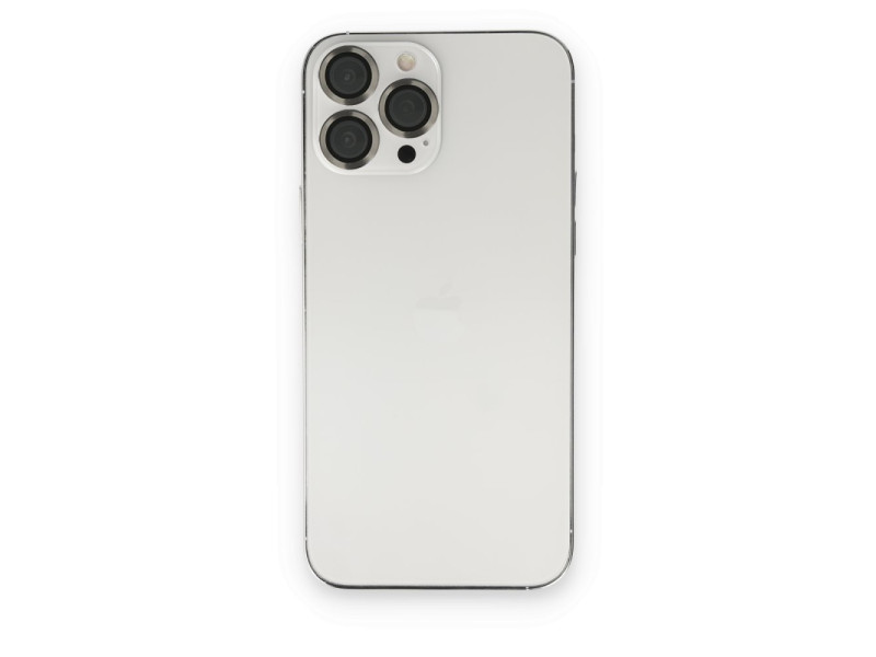 Newface iPhone 13 Pro Metal Kamera Lens - Gri
