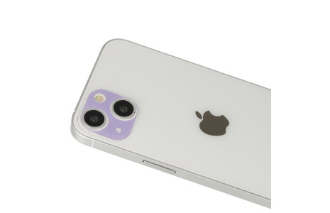 Newface iPhone 13 Rainbow Kamera Lens Koruma Cam - Mor