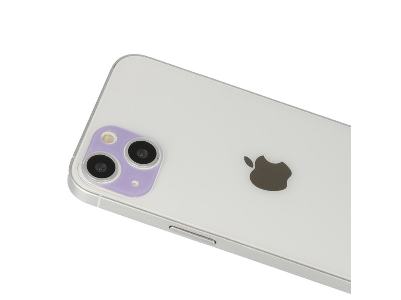 Newface iPhone 13 Rainbow Kamera Lens Koruma Cam - Mor