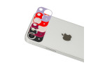 Newface iPhone 13 Rainbow Kamera Lens Koruma Cam - Siyah
