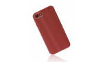 Newface iPhone 7 Kılıf Glass Kapak - Bordo