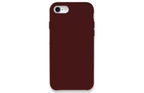 Newface iPhone 7 Kılıf Lansman Legant Silikon - Bordo