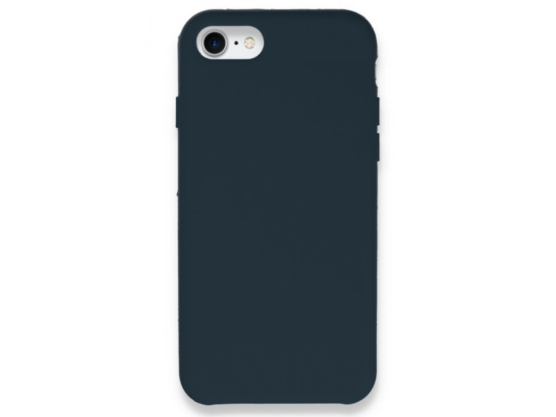 Newface iPhone 7 Kılıf Lansman Legant Silikon - Gece Mavisi