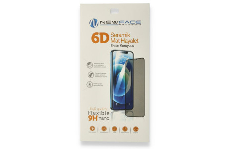 Newface iPhone 7 Plus 6D Mat Seramik Hayalet Nano Ekran Koruyucu
