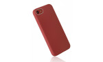 Newface iPhone 8 Kılıf Glass Kapak - Bordo