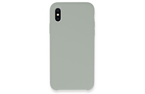 Newface iPhone X Kılıf Lansman Legant Silikon - Açık Gri