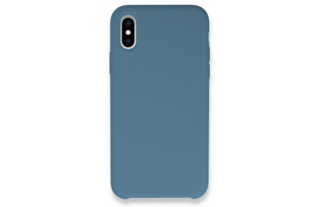 Newface iPhone X Kılıf Lansman Legant Silikon - Açık Mavi