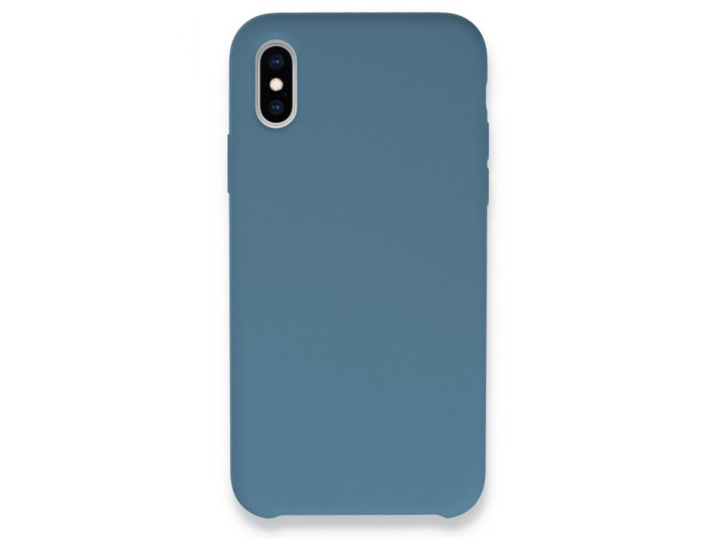 Newface iPhone X Kılıf Lansman Legant Silikon - Açık Mavi