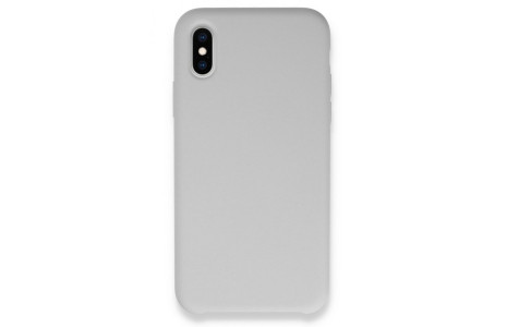 Newface iPhone X Kılıf Lansman Legant Silikon - Beyaz