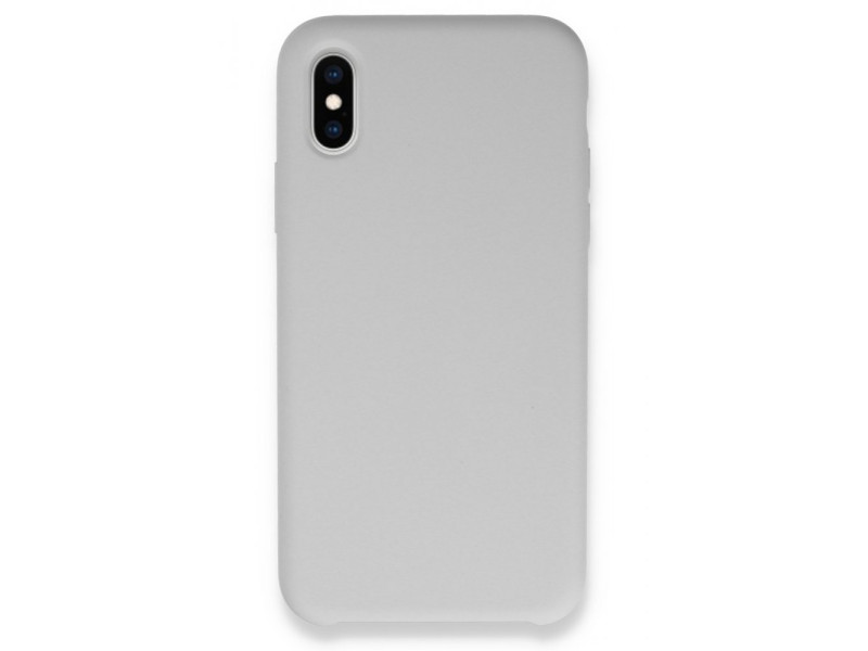 Newface iPhone X Kılıf Lansman Legant Silikon - Beyaz