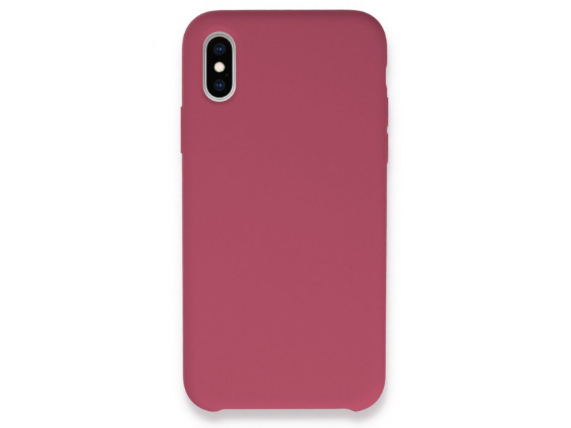 Newface iPhone X Kılıf Lansman Legant Silikon - Fuşya
