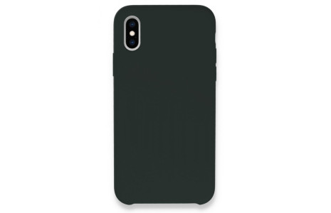 Newface iPhone X Kılıf Lansman Legant Silikon - Koyu Yeşil