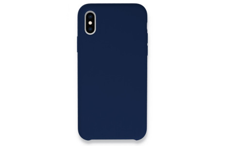 Newface iPhone X Kılıf Lansman Legant Silikon - Lacivert