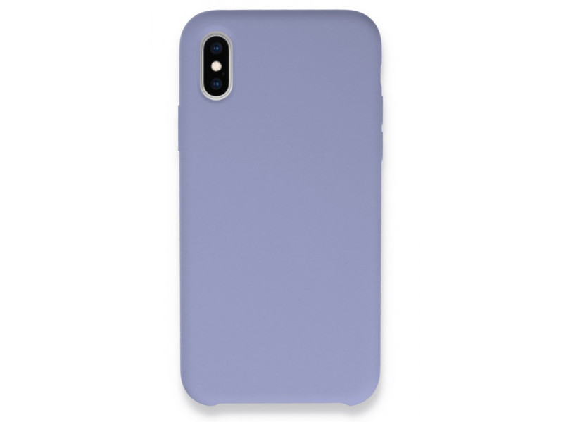 Newface iPhone X Kılıf Lansman Legant Silikon - Lila